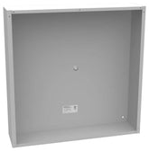 24246-SC1-NK - 24X6X24 Screw Cover Type 1 Ul Listed Steel No Knockouts Ansi 61 Gray Cover With Teardrop Slots Mounting Holes In Back